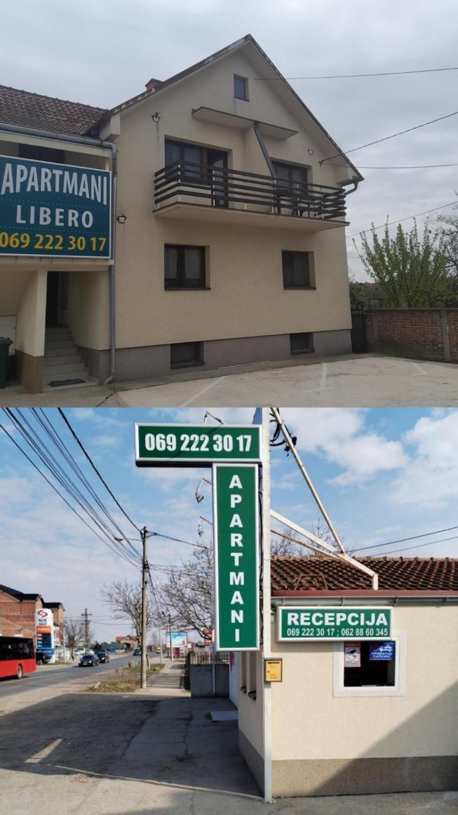 Libero Apartmani Surčin Exteriör bild